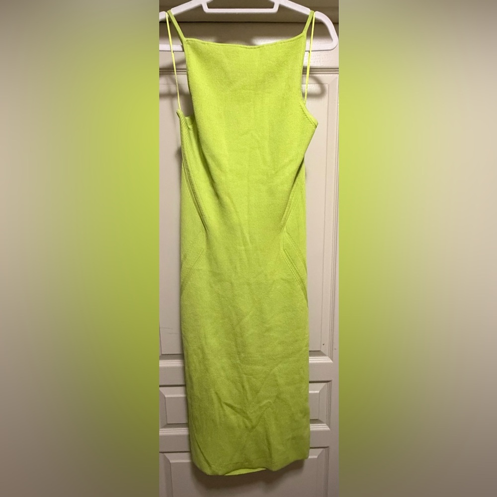 Express Bright Green Knit Top